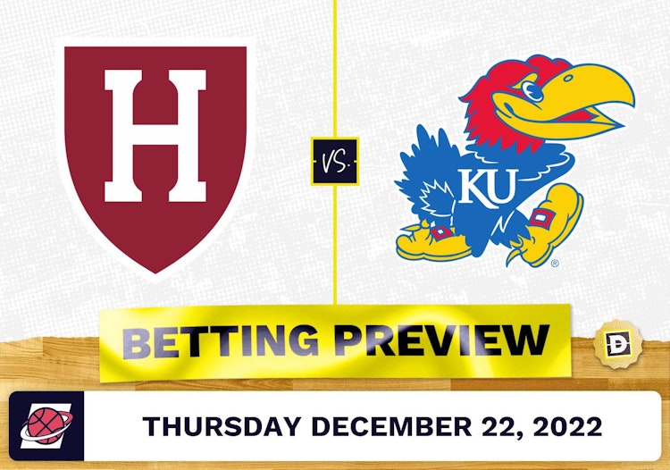 Harvard vs. Kansas CBB Prediction and Odds - Dec 22, 2022