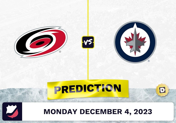 Carolina Hurricanes vs. Winnipeg Jets Prediction and Odds - December 4, 2023