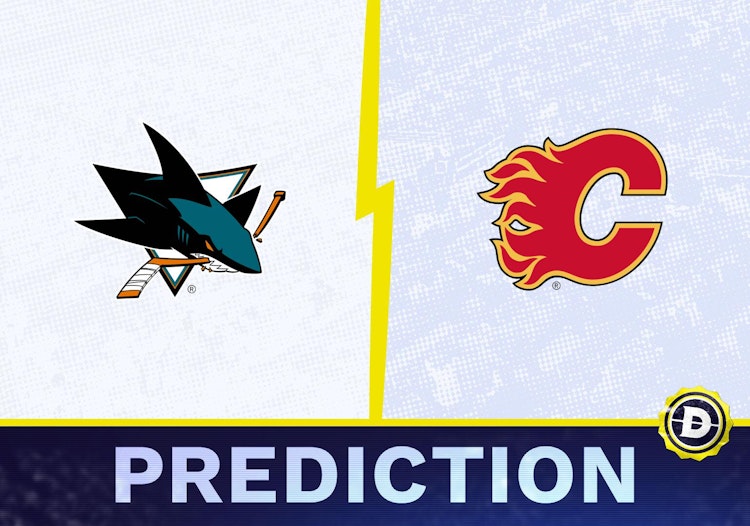 San Jose Sharks vs. Calgary Flames Prediction, Odds, NHL Picks [4/18/2024]