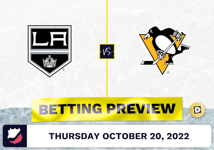 Kings vs. Penguins Prediction and Odds - Oct 20, 2022