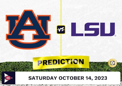 Auburn vs. LSU CFB Prediction and Odds - October 14, 2023