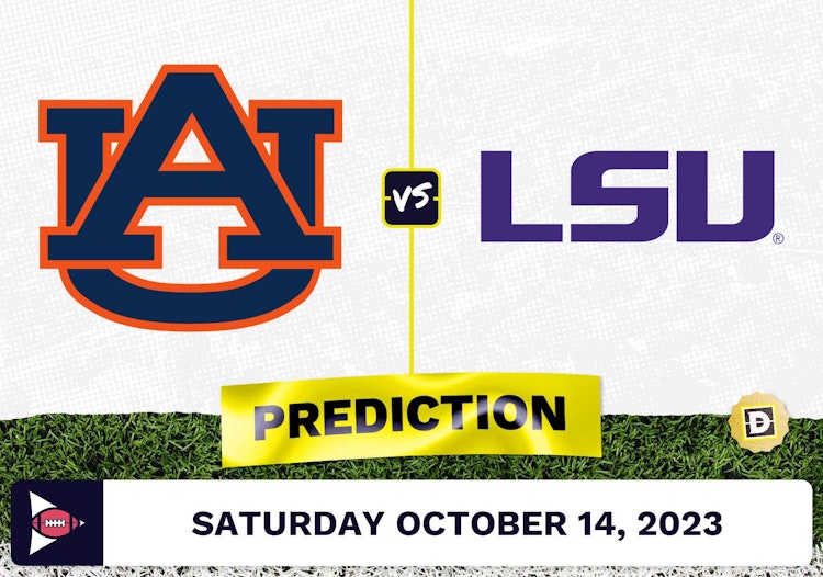 Auburn vs. LSU CFB Prediction and Odds - October 14, 2023