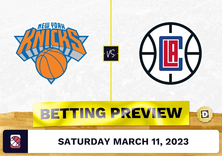Knicks vs. Clippers Prediction and Odds - Mar 11, 2023