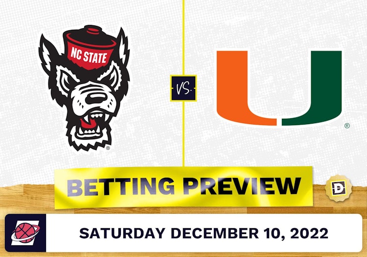 North Carolina State vs. Miami (FL) CBB Prediction and Odds - Dec 10, 2022