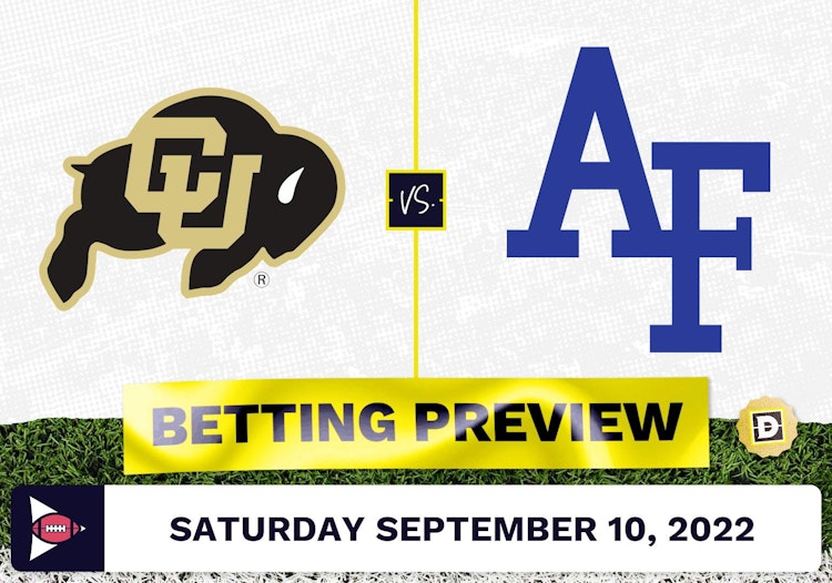 Colorado vs. Air Force CFB Prediction and Odds - Sep 10, 2022