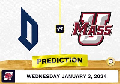 Duquesne vs. Massachusetts Prediction, Odds, College Basketball Picks  [1/3/2024]