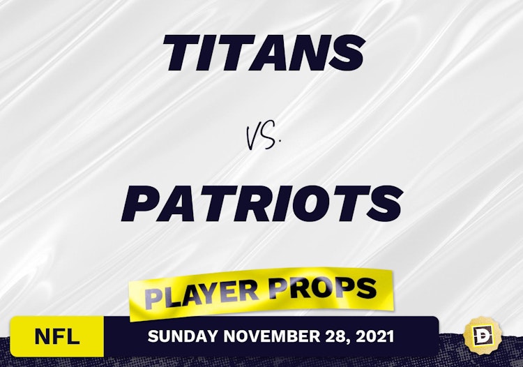 Titans vs. Patriots Projected Player Stats - Nov 28, 2021