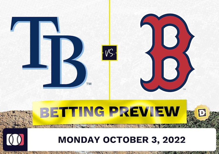 Rays vs. Red Sox Prediction and Odds - Oct 3, 2022