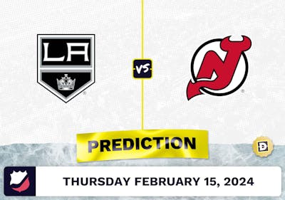 Los Angeles Kings vs. New Jersey Devils Prediction, Odds, NHL Picks [2/15/2024]