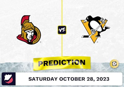 Senators vs. Penguins Prediction and Odds - October 28, 2023
