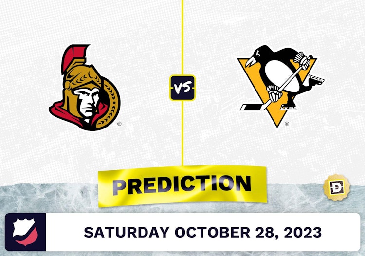 Senators vs. Penguins Prediction and Odds - October 28, 2023