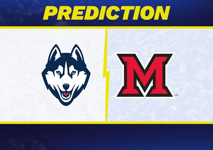 UConn takes on Miami Ohio in College Football action.