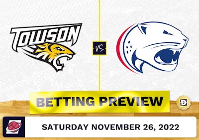 Towson vs. South Alabama CBB Prediction and Odds - Nov 26, 2022