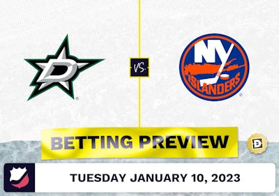 Stars vs. Islanders Prediction and Odds - Jan 10, 2023