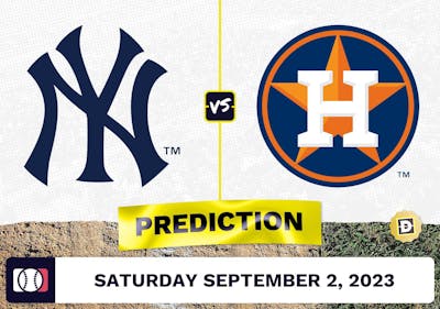 Yankees vs. Astros Prediction for MLB Saturday [9/2/2023]