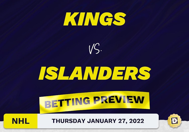 Kings vs. Islanders Predictions and Odds - Jan 27, 2022