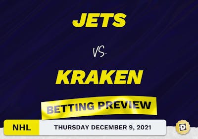 Jets vs. Kraken Predictions and Odds - Dec 9, 2021