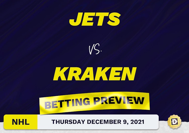 Jets vs. Kraken Predictions and Odds - Dec 9, 2021