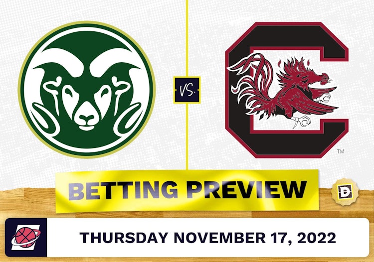 Colorado State vs. South Carolina CBB Prediction and Odds - Nov 17, 2022