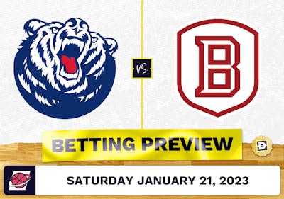Belmont vs. Bradley CBB Prediction and Odds - Jan 21, 2023
