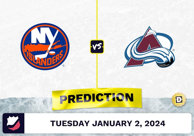 NY Islanders vs. Colorado Avalanche Prediction, Odds, NHL Picks  [1/2/2024]