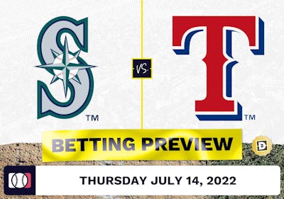 Mariners vs. Rangers Prediction and Odds - Jul 14, 2022