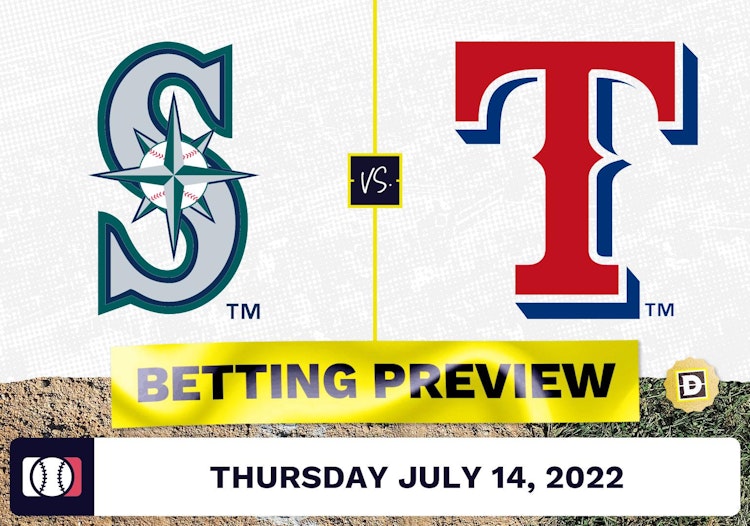 Mariners vs. Rangers Prediction and Odds - Jul 14, 2022