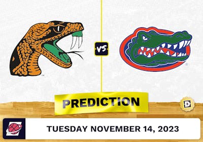 Florida A&M vs. Florida Basketball Prediction - November 14, 2023