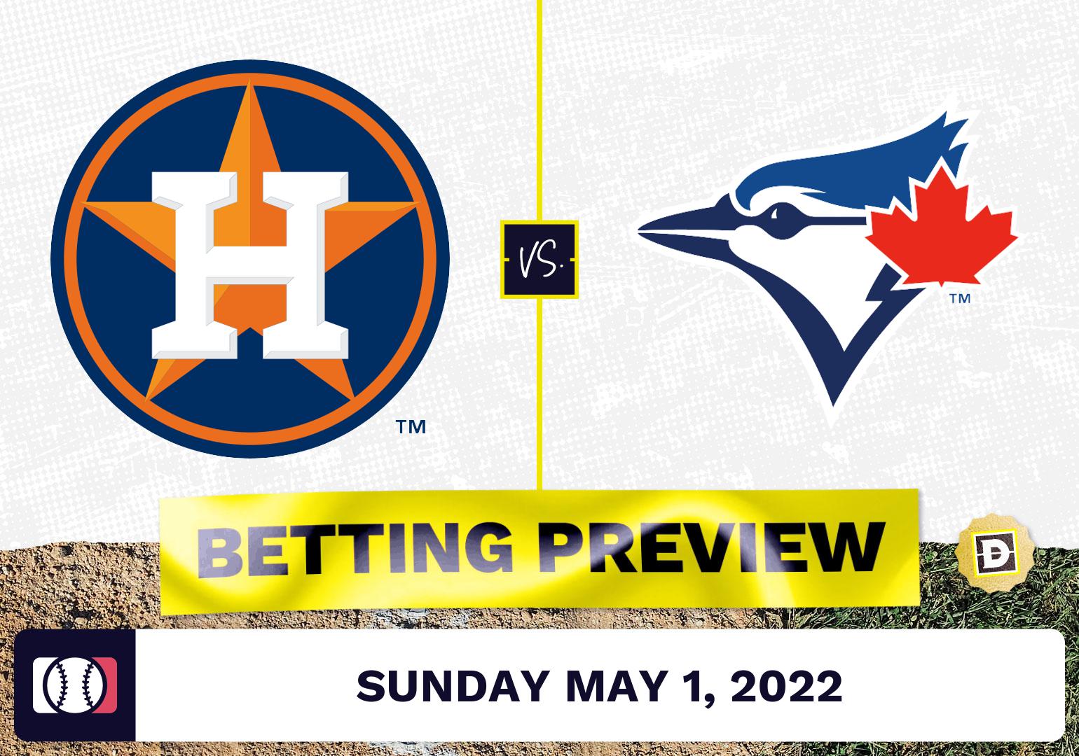 Astros vs. Blue Jays Prediction and Odds - May 1, 2022