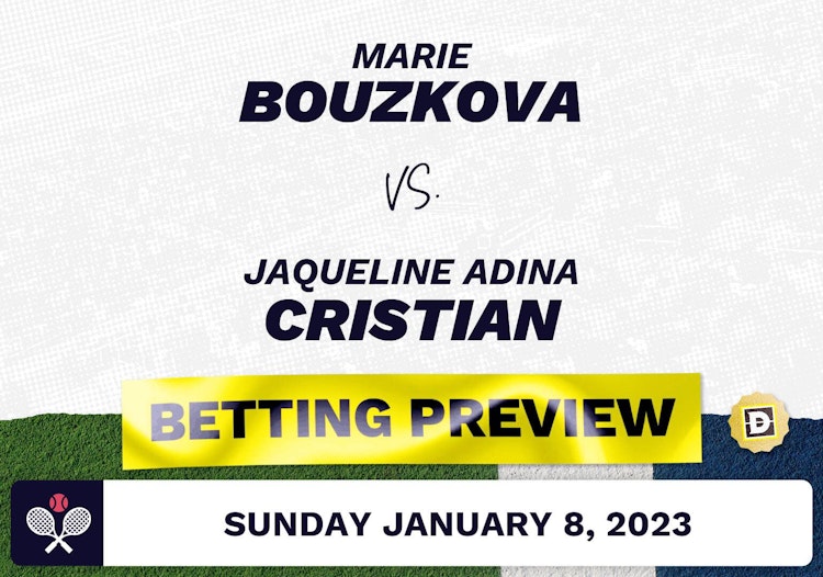 Marie Bouzkova vs. Jaqueline Adina Cristian Predictions - Jan 8, 2023