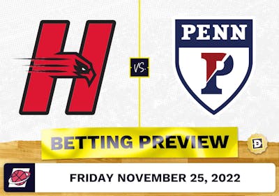 Hartford vs. Pennsylvania CBB Prediction and Odds - Nov 25, 2022