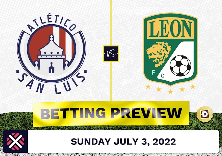 San Luis vs. Club Leon Prediction and Odds - Jul 3, 2022