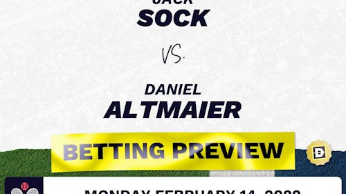 Jack Sock vs. Daniel Altmaier Predictions - Feb 15, 2022