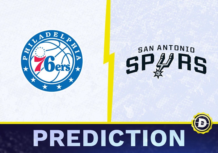 Philadelphia 76ers vs. San Antonio Spurs Prediction, Odds, NBA Picks [4/7/2024]