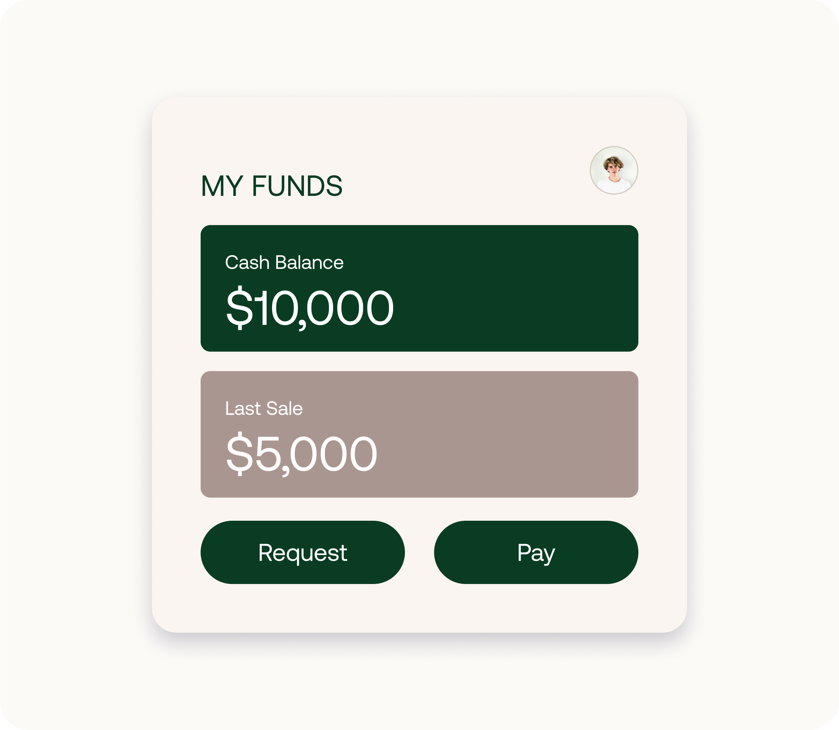 Screenshot of Silo's simple payments software