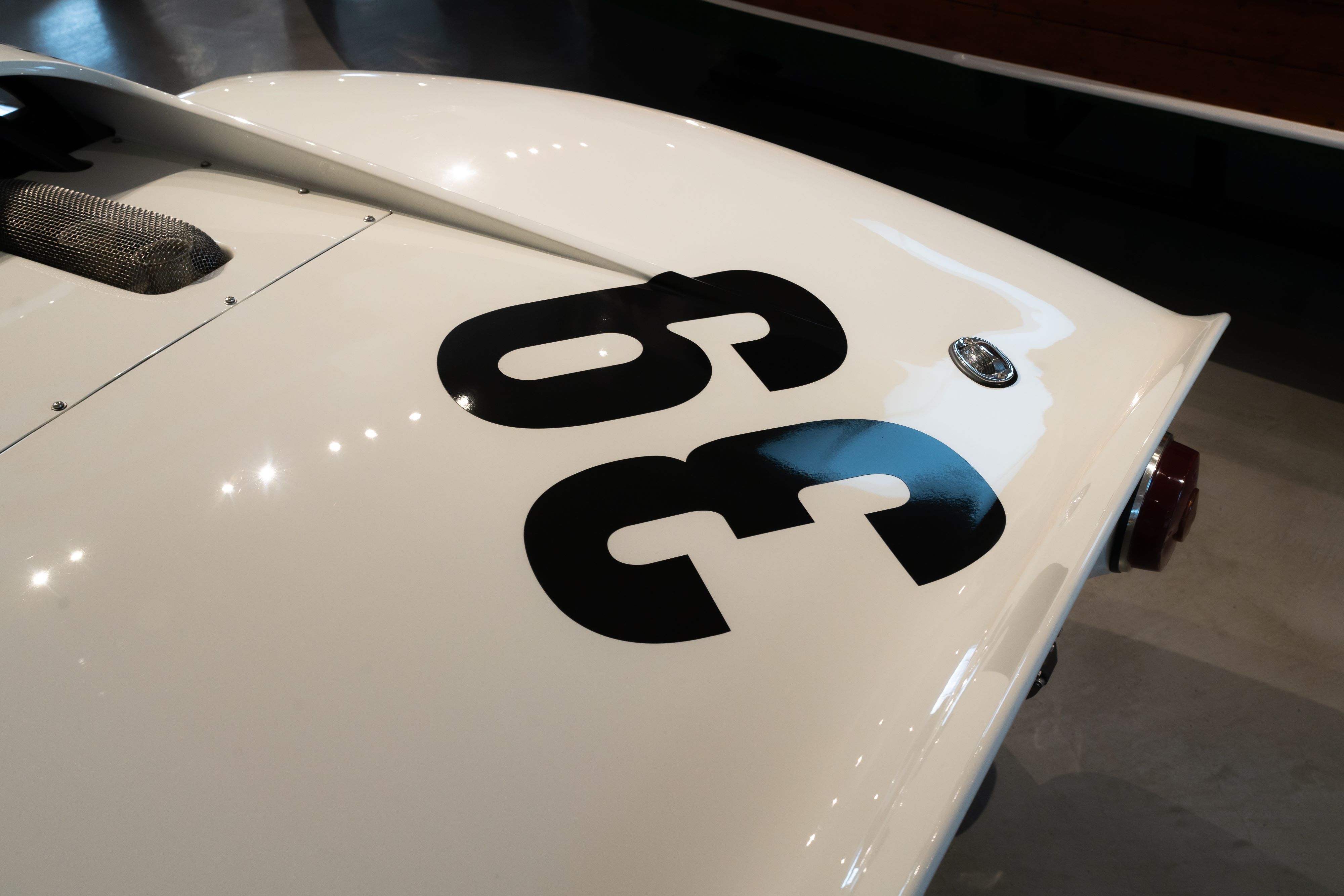 Bruce Meyer's Porsche 910 race car #39 in Los Angeles.