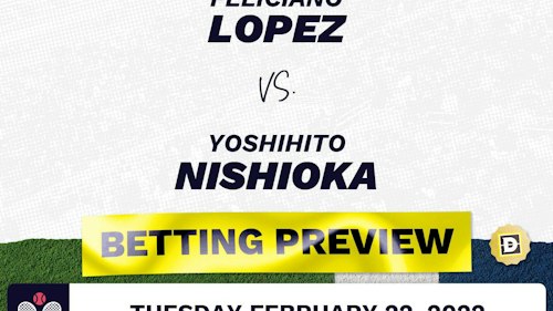 Feliciano Lopez vs. Yoshihito Nishioka Predictions - Feb 22, 2022