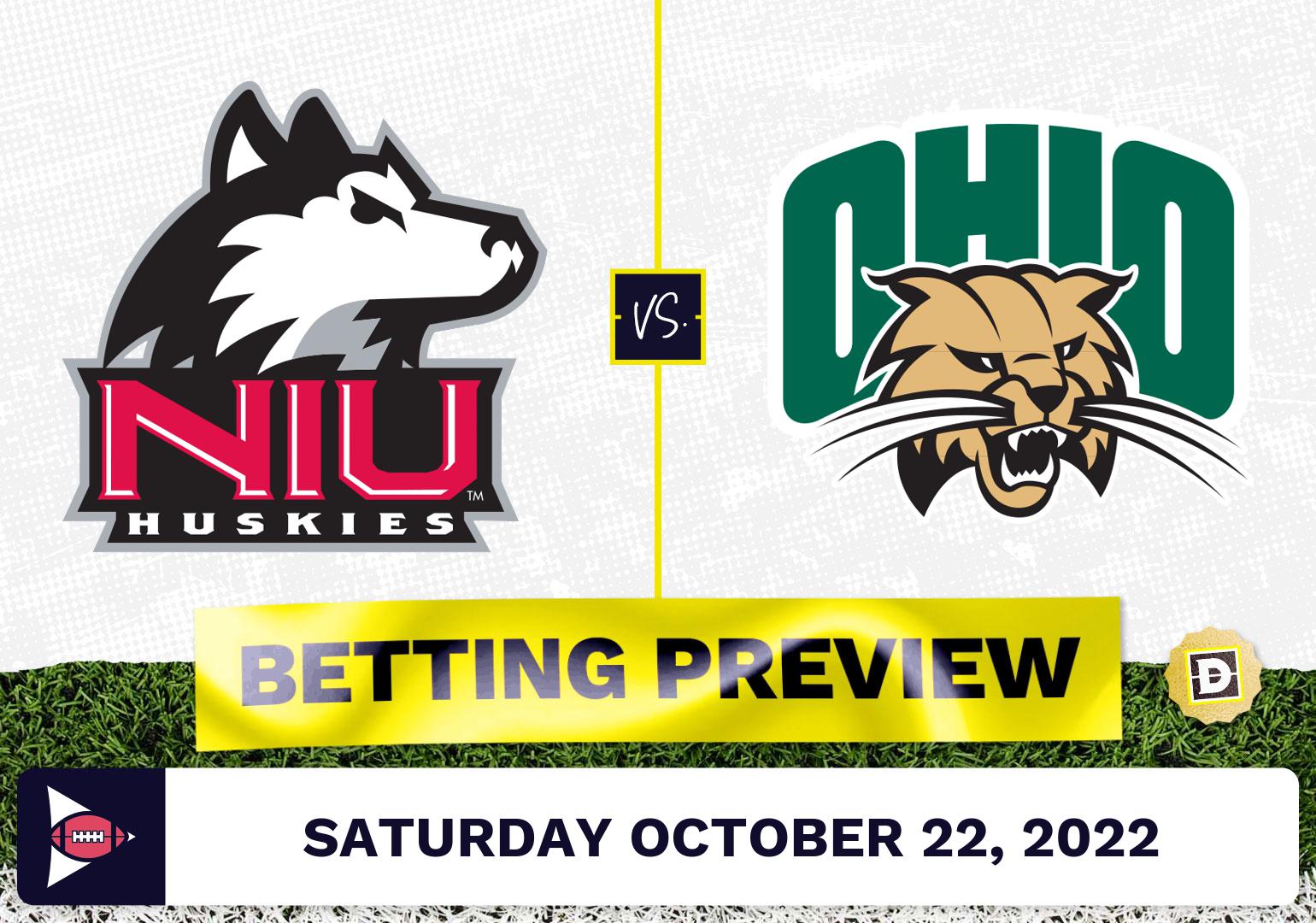 Northern Illinois vs. Ohio CFB Prediction and Odds - Oct 22, 2022