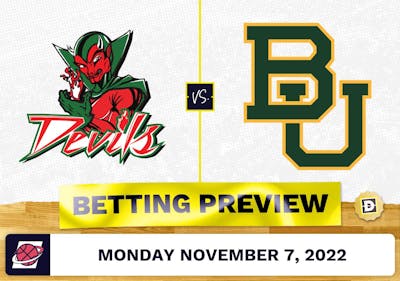 Mississippi Valley State vs. Baylor CBB Prediction and Odds - Nov 7, 2022