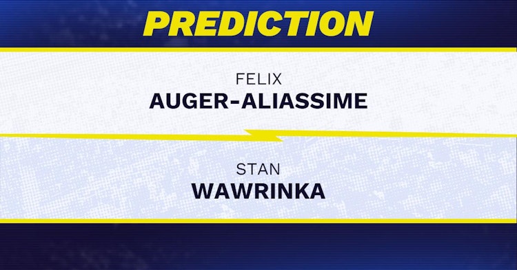 Felix Auger-Aliassime vs Stan Wawrinka Tennis Prediction.