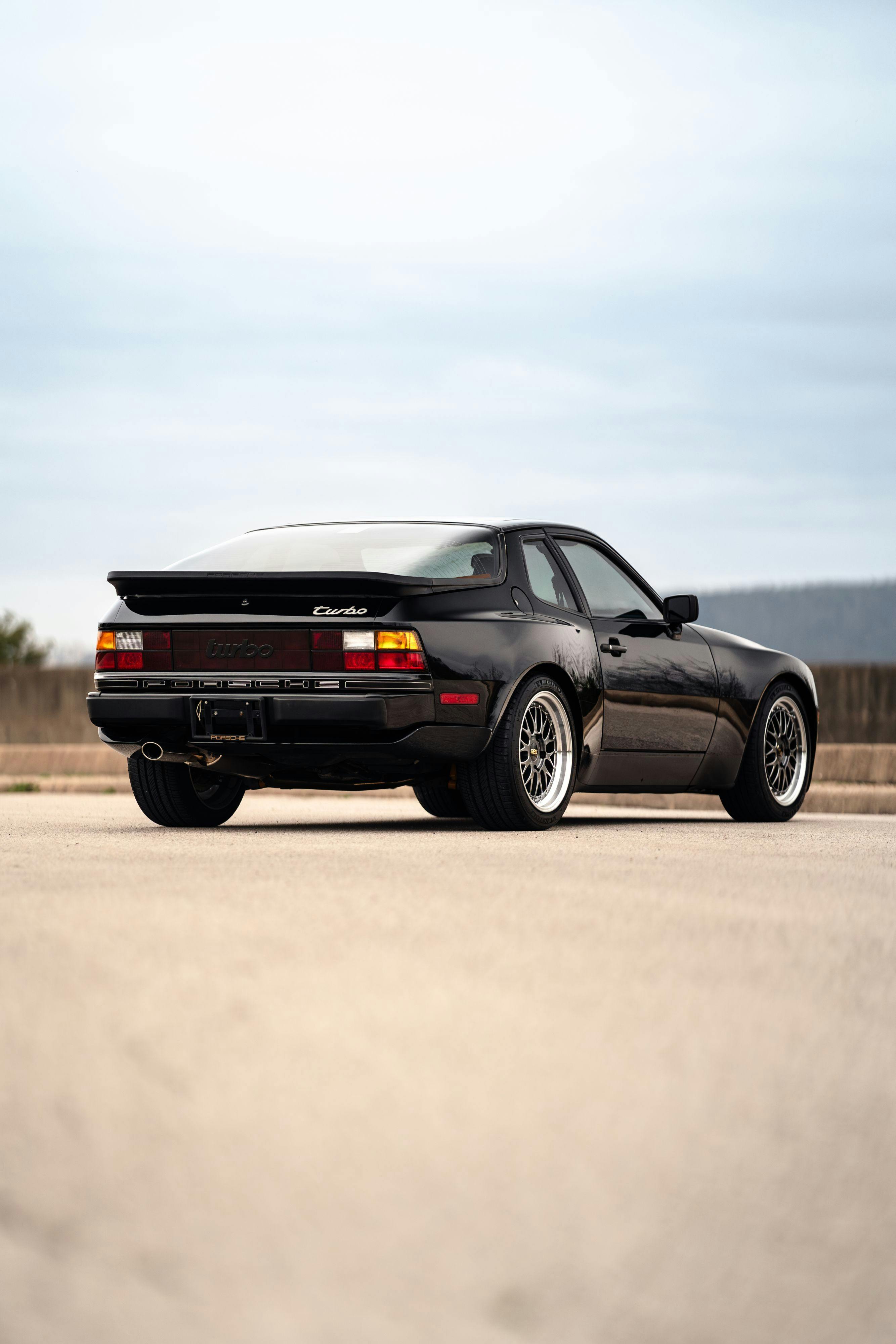 1986 Porsche 944 Turbo in Black on Black in Lakeway, TX.
