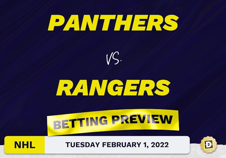 Panthers vs. Rangers Predictions and Odds - Feb 1, 2022