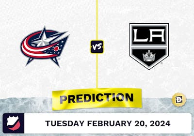 Columbus Blue Jackets vs. Los Angeles Kings Prediction, Odds, NHL Picks [2/20/2024]