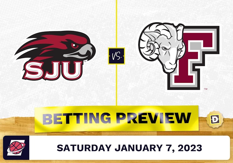 Saint Joseph's (PA) vs. Fordham CBB Prediction and Odds - Jan 7, 2023