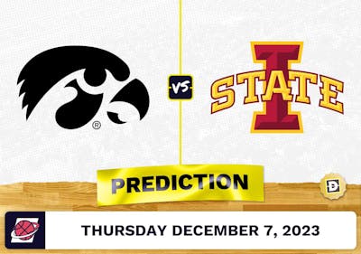 Iowa vs. Iowa State Basketball Prediction - December 7, 2023