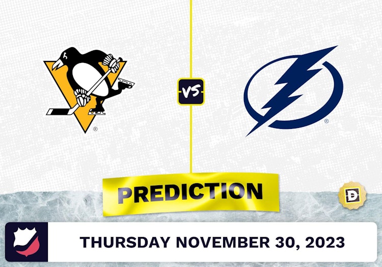 Pittsburgh Penguins vs. Tampa Bay Lightning Prediction and Odds - November 30, 2023