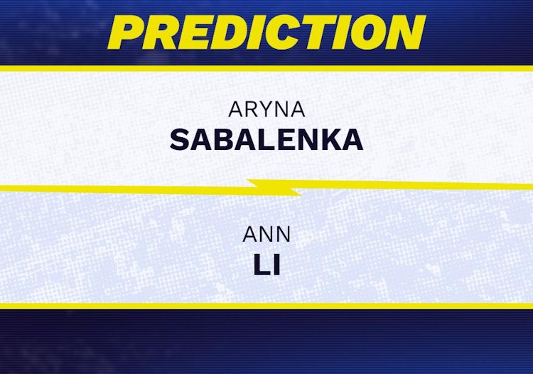 Aryna Sabalenka vs Ann Li Tennis Prediction.