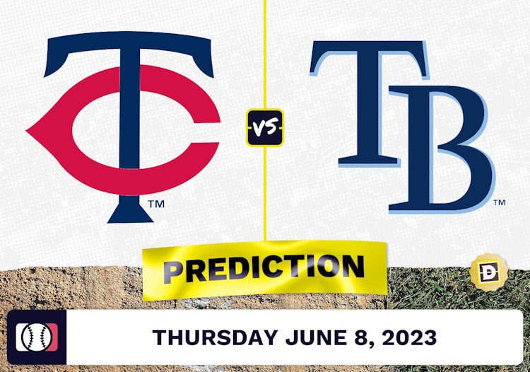 Twins vs. Rays Prediction for MLB Thursday [6/8/2023]