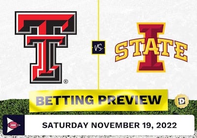 Texas Tech vs. Iowa State CFB Prediction and Odds - Nov 19, 2022