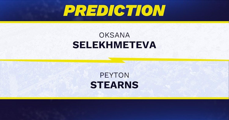 Oksana Selekhmeteva vs Peyton Stearns Tennis Prediction.